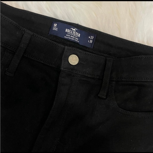 HOLLISTER High-rise Vintage Flare Front Split Hem Jeans - Picture 7 of 8